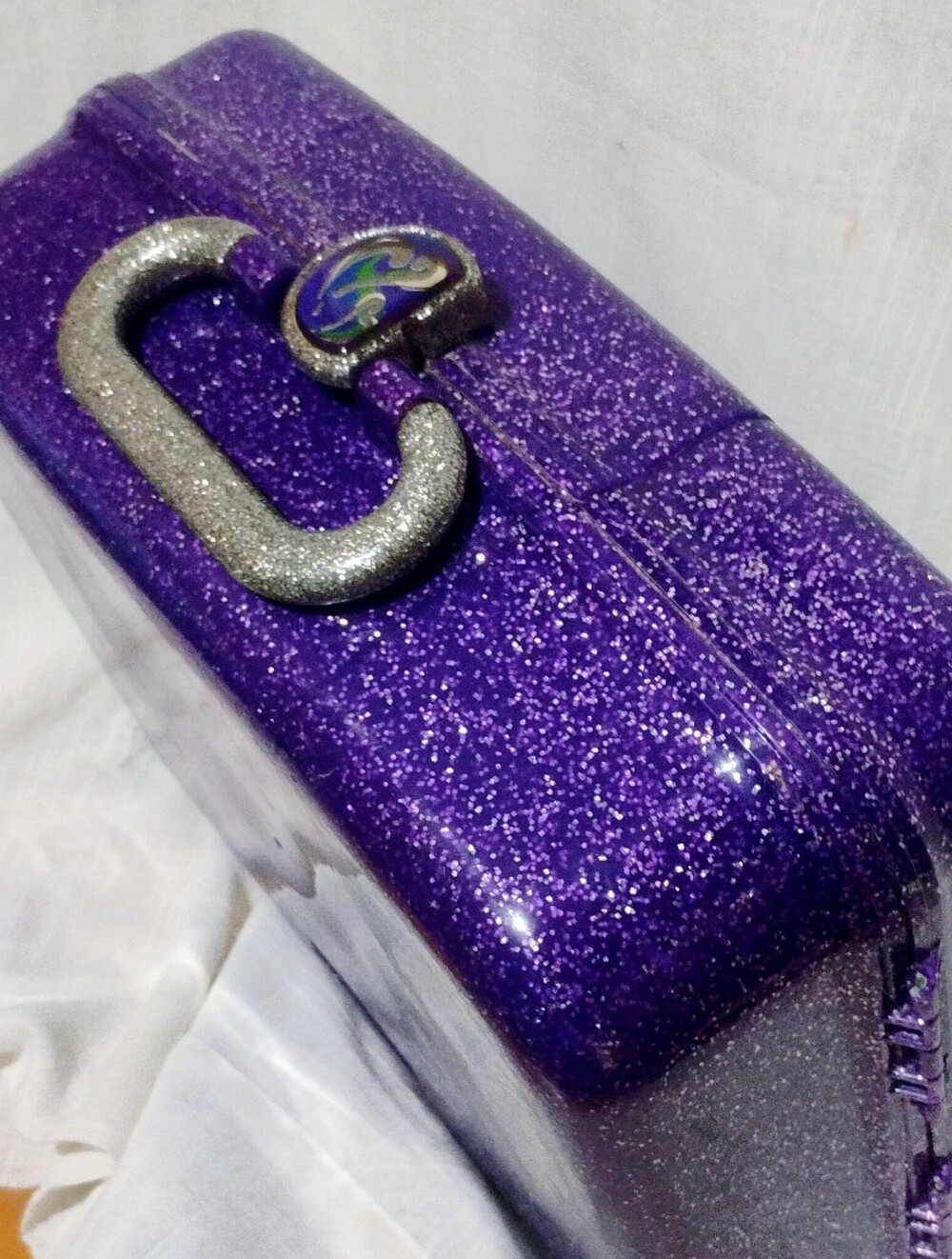 Rare Vintage Caboodle Liquid Metallics Large Makeup Organizer